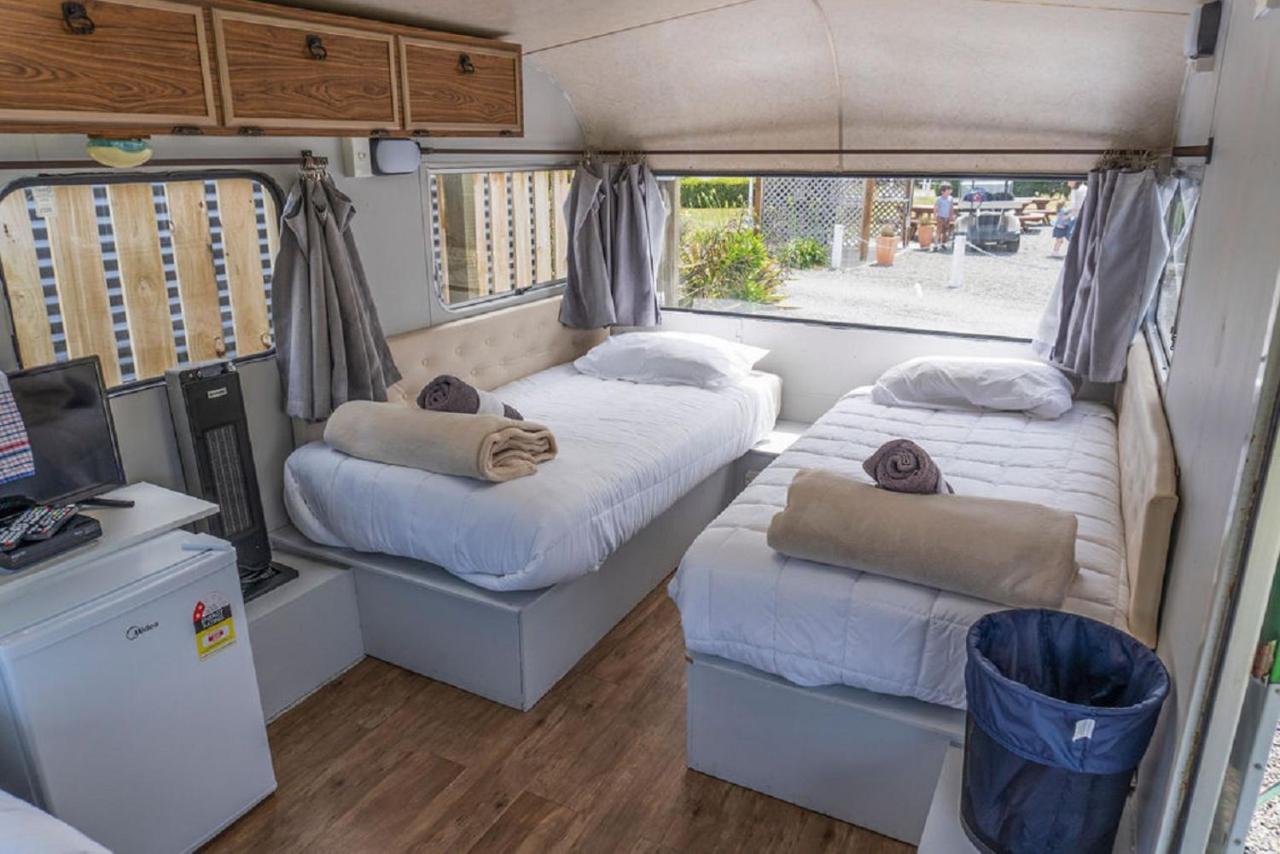 Leithfield Beach Holiday Park Bagian luar foto