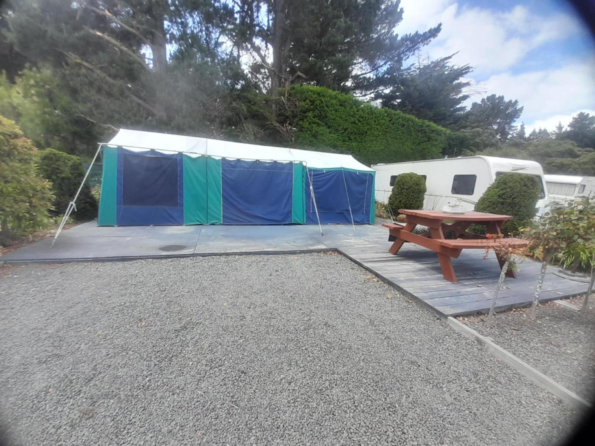 Leithfield Beach Holiday Park Bagian luar foto
